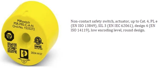 Phoenix Contact PSR-MIS Magnetic Safety Switches